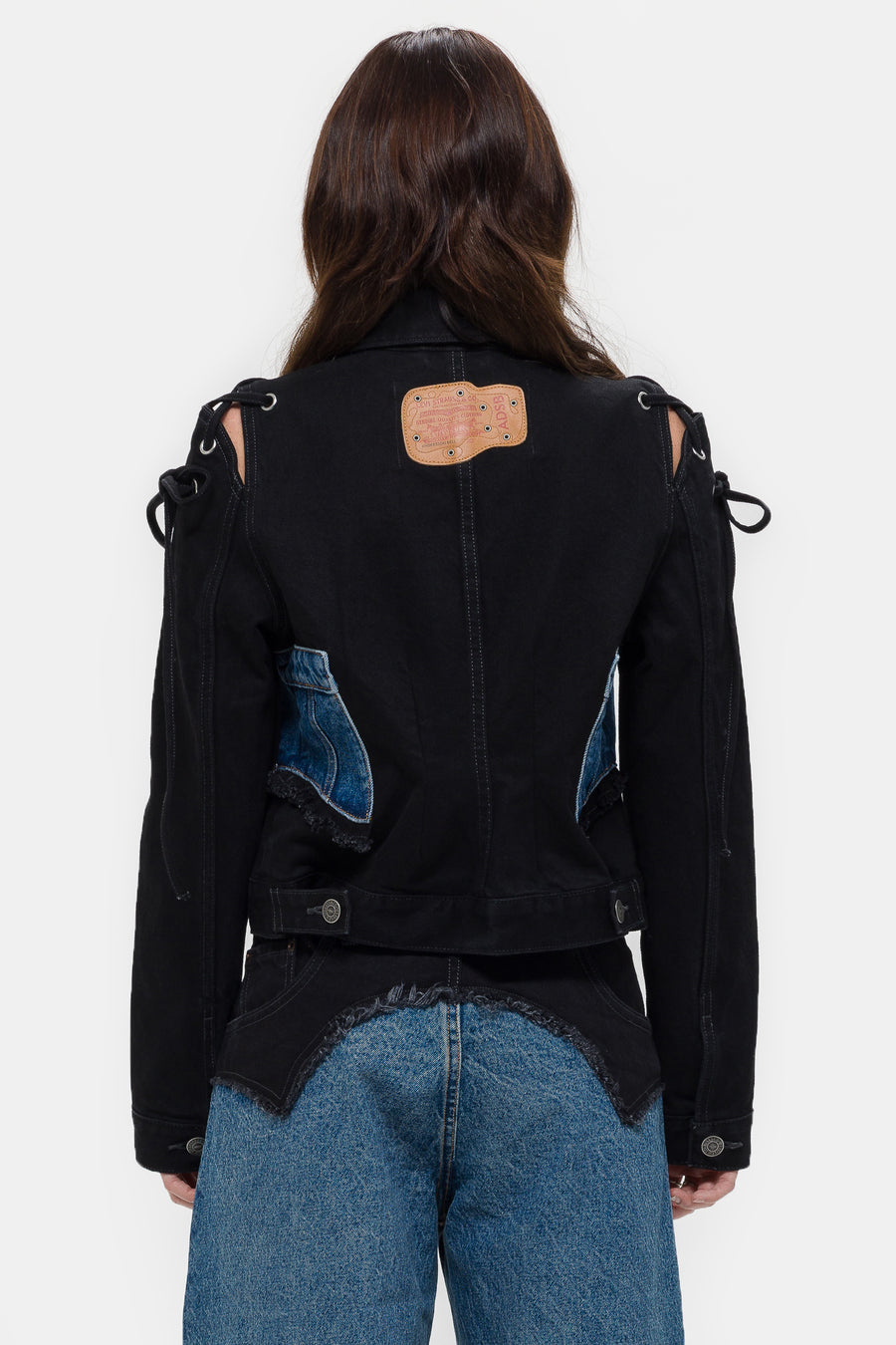 Levi's® Andersson Bell Half Trucker Jacket in Blue/Black - Notre