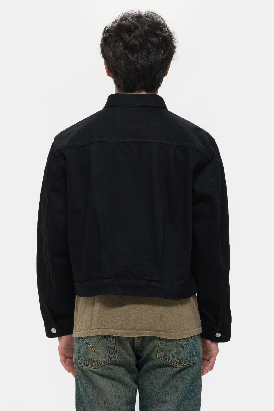 Levi's® Made in Japan Type I Denim Jacket in MOJ Greaser - Notre