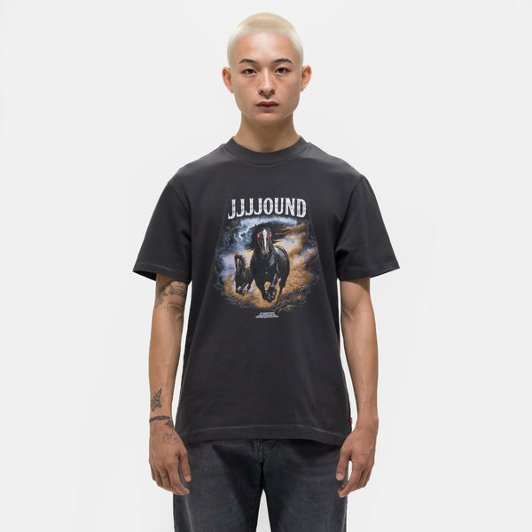 JJJJound Graphic T-Shirt in Dark Horse