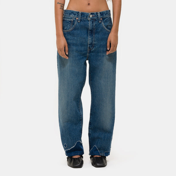 在庫確認中イタリア製　blugirl JEANS Jeans with wide legs and rhinestones brand BLUGIRL