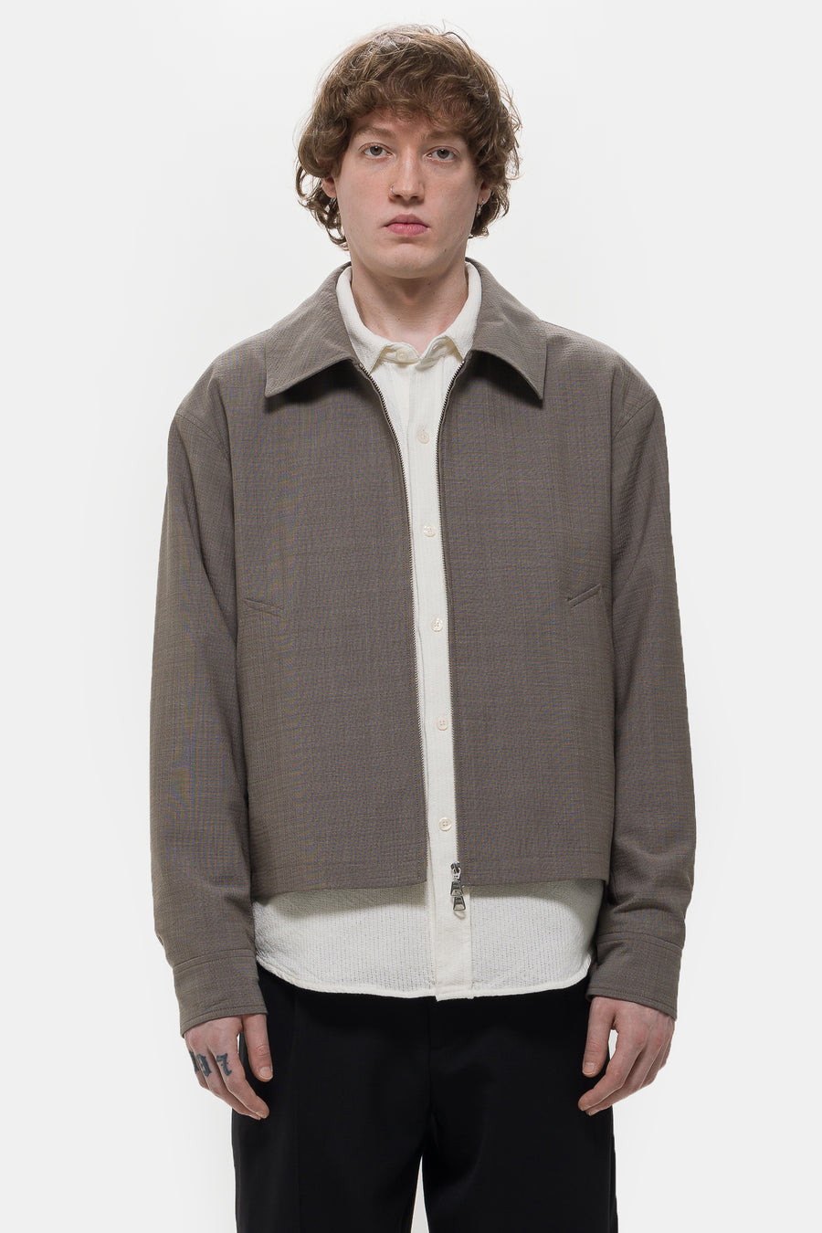 mfpen Mail Jacket in Gravel - Notre
