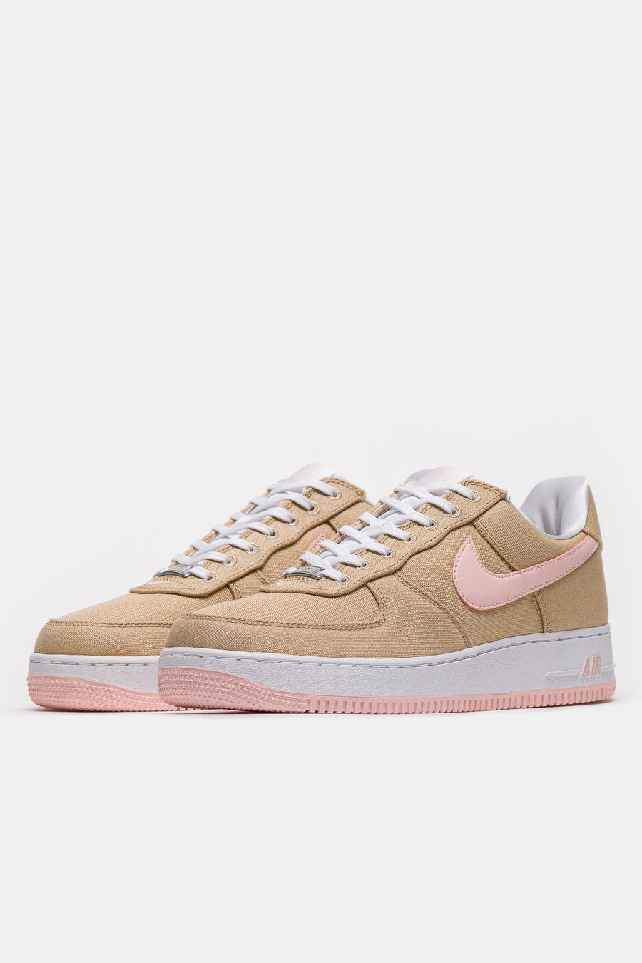 Nike Air Force 1 Retro Sneaker in Linen/Atmosphere/White - Notre