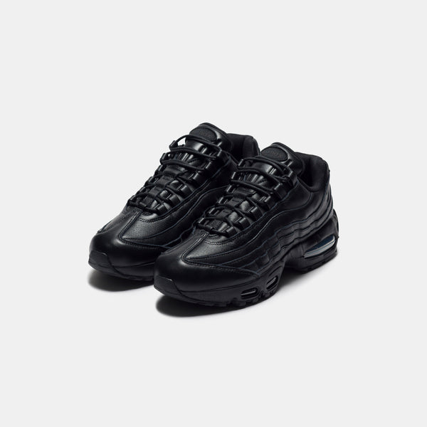 Air Max 95 Big Bubble Leather Sneaker in Black/Black - Nike