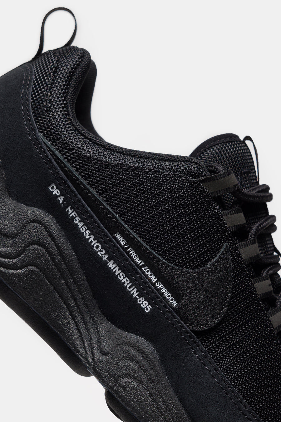 Nike Fragment Air Zoom Spiridon SP Sneaker in Black/Black - Notre