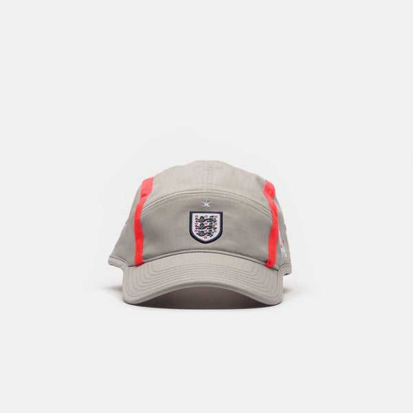 Palace x England Unstructured Fly Cap in Pewter Grey/Cool Grey/Bright