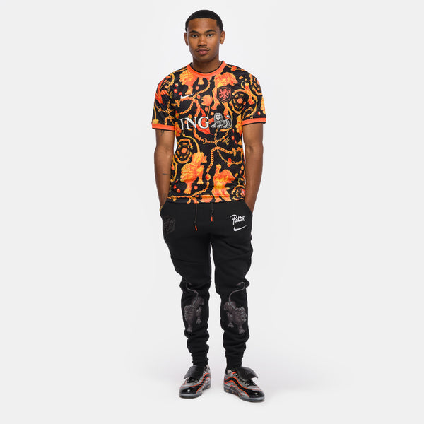 【Nike × Patta】Academy S/S Soccer Top【XL】 Patta x Netherlands Academy Pro Soccer Top in Black/White