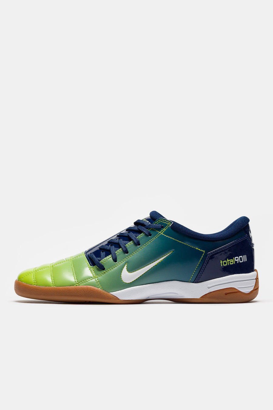 Total 90 Sneaker in Blue Void/White/Atomic Green