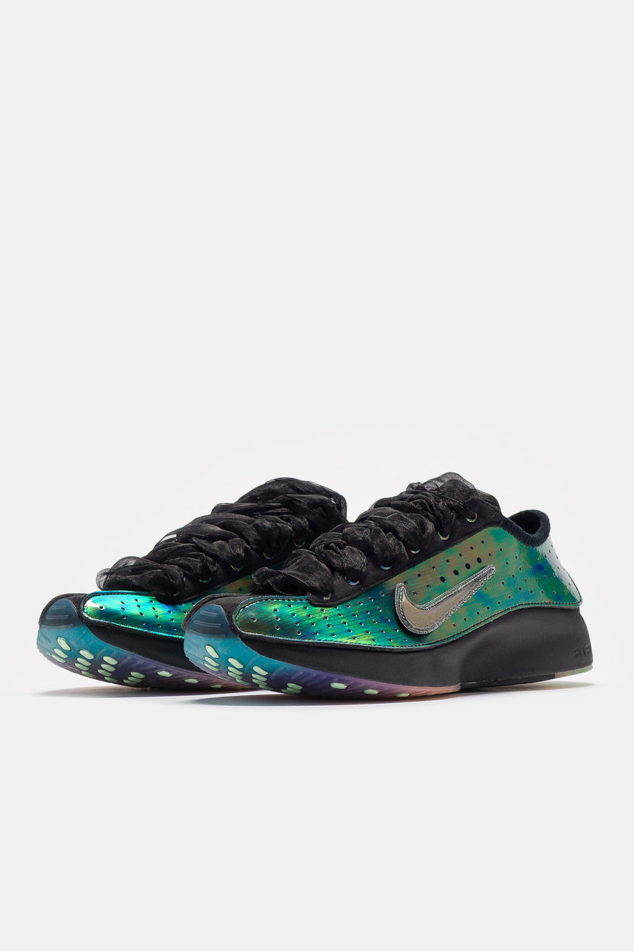Nike Air Superfly SP TM Sneaker in Black/Black/Photo Blue/Fierce Purple - Notre