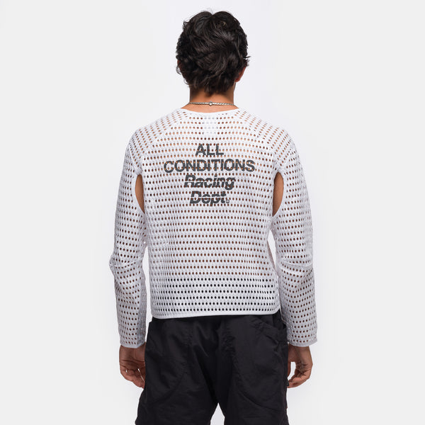 ACG Radical AirFlow NXT Dri-FIT Long Sleeve Trail Running Top in White