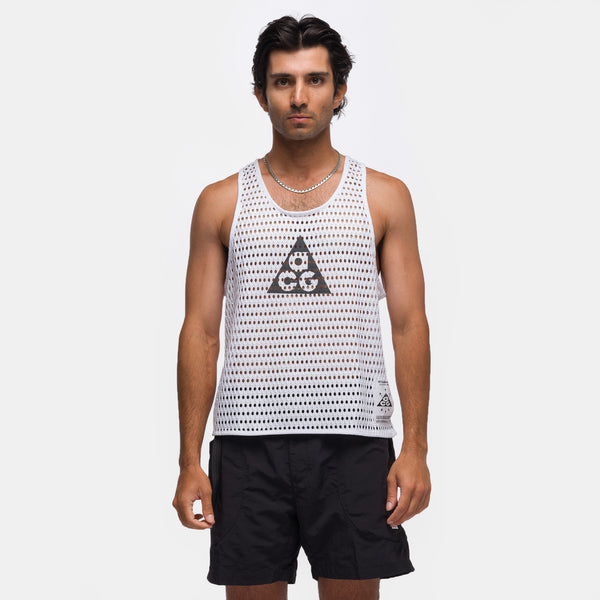 ACG Radical AirFlow Dri-FIT Trail Running Tank Top in White