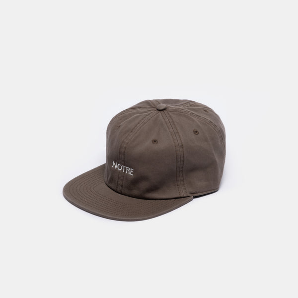 キャップ NOT4NERD Ink Bleed Symbol Stud Ball Cap Brown CP022BR 낫포너드(NOT4NERD) Ink Bleed Symbol Stud Ball Cap - Brown