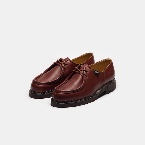Michael Moc Lace-Up Shoe in Maroon - Paraboot