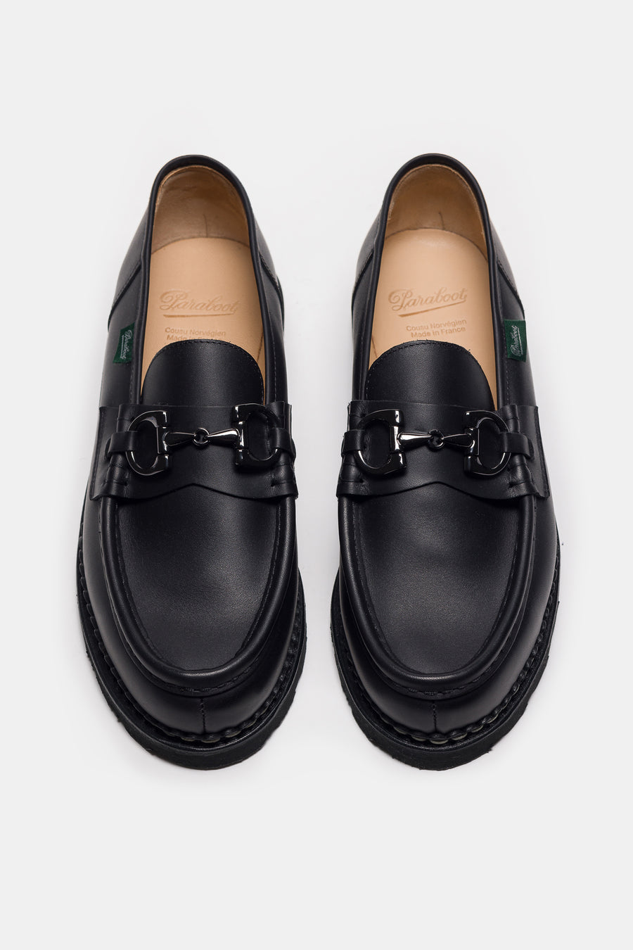 Paraboot Reims Horsebit Loafer in Black - Notre