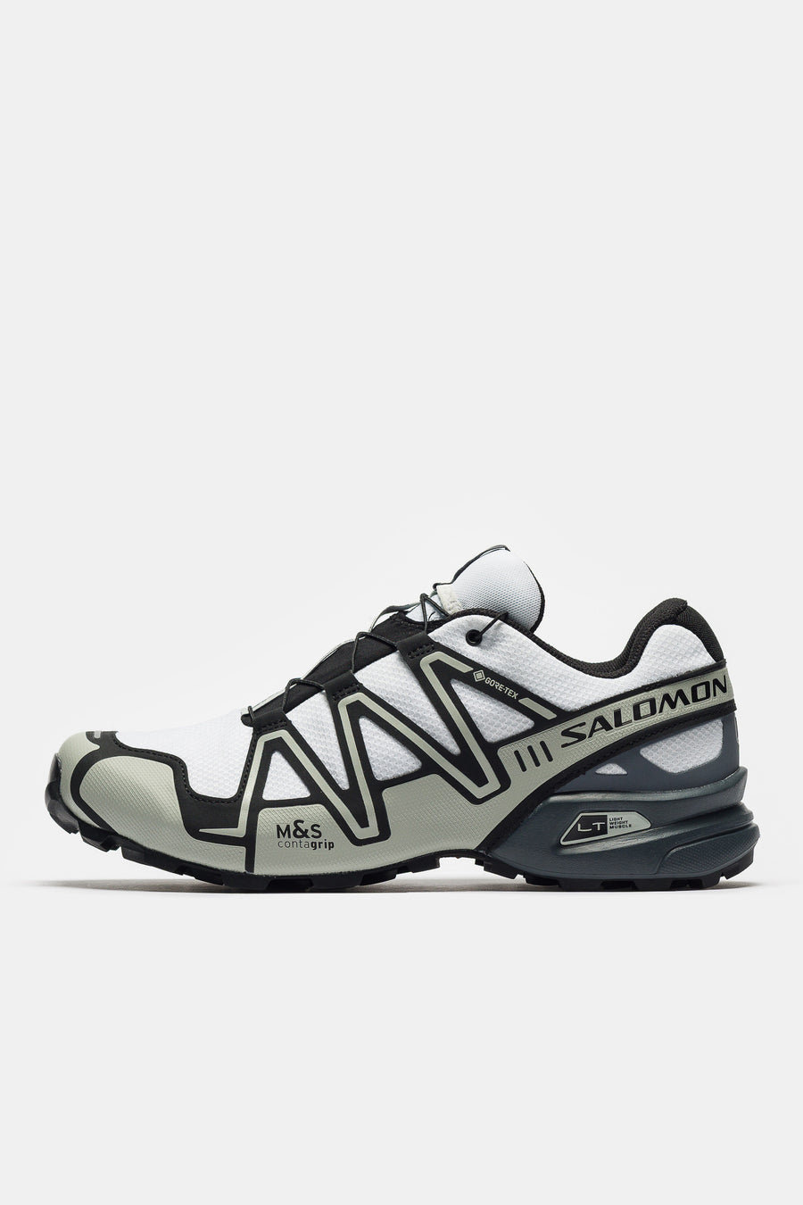 Speedcross 3 Gore-Tex Sneaker in White/Metal/Turbulance