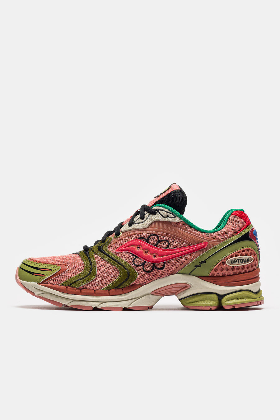 Jae Tips ProGrid Triumph 4 Sneaker in Peach/Leaf