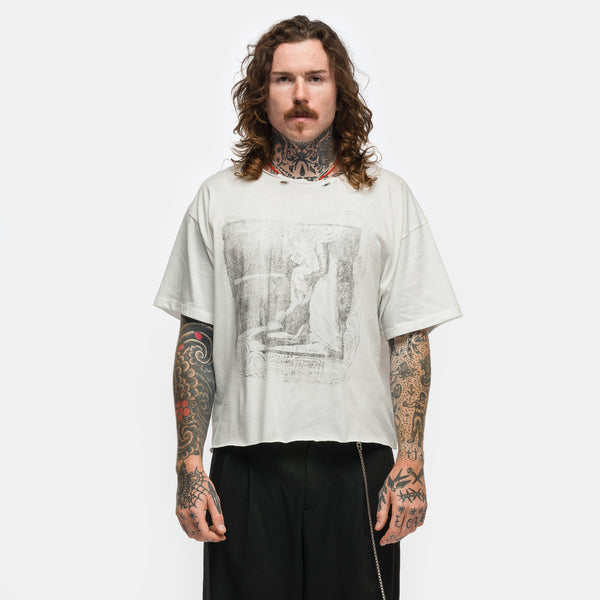 【新品未開封】藤井風　hehn circle Tシャツ　ホワイト　S This Is First Sin T-Shirt in White