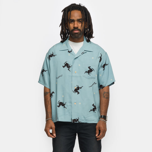 Crosby S/S Shirt in Light Green - VISVIM