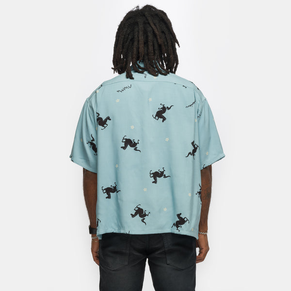 Crosby S/S Shirt in Light Green - VISVIM