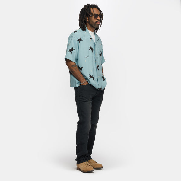 Crosby S/S Shirt in Light Green - VISVIM