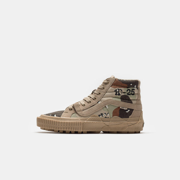 OAMC x WTAPS x OTW Sk8-Hi GL Lug Sneaker in Desert Camo OAMC x WTAPS x OTW Sk8-Hi GL Lug Sneaker in Desert Camo