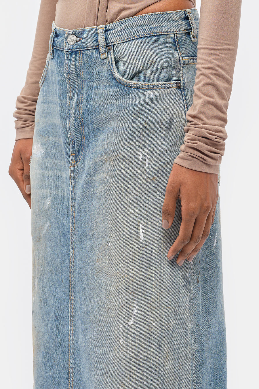 Acne Studios Denim Skirt in Blue - Notre