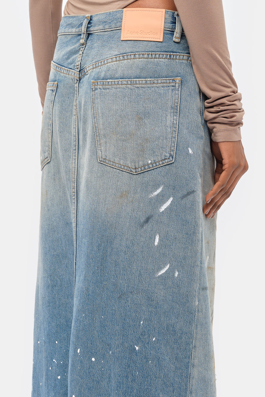 Acne Studios Denim Skirt in Blue - Notre