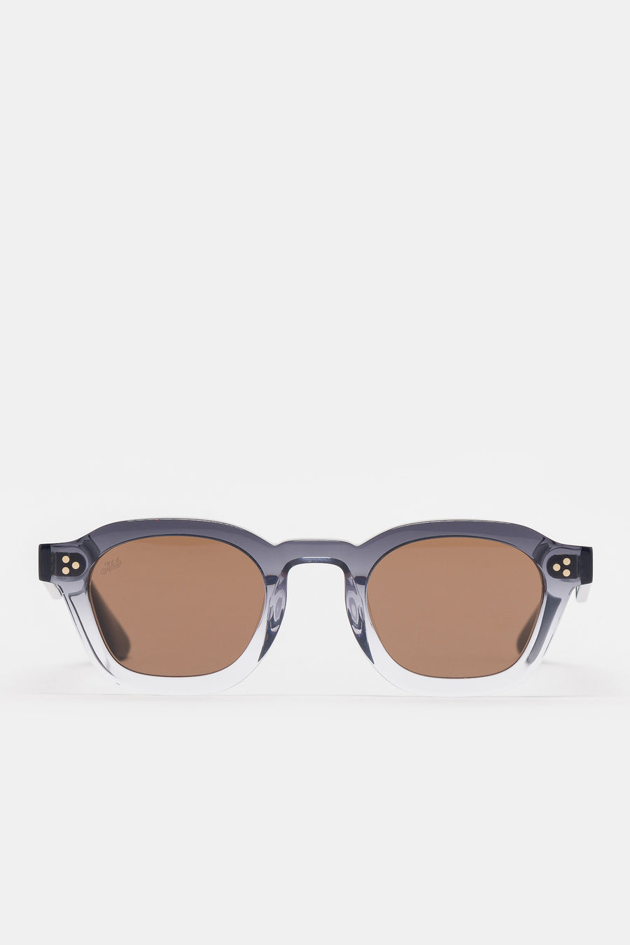 Akila Logos Sunglasses in Black Gradient/Brown - Notre