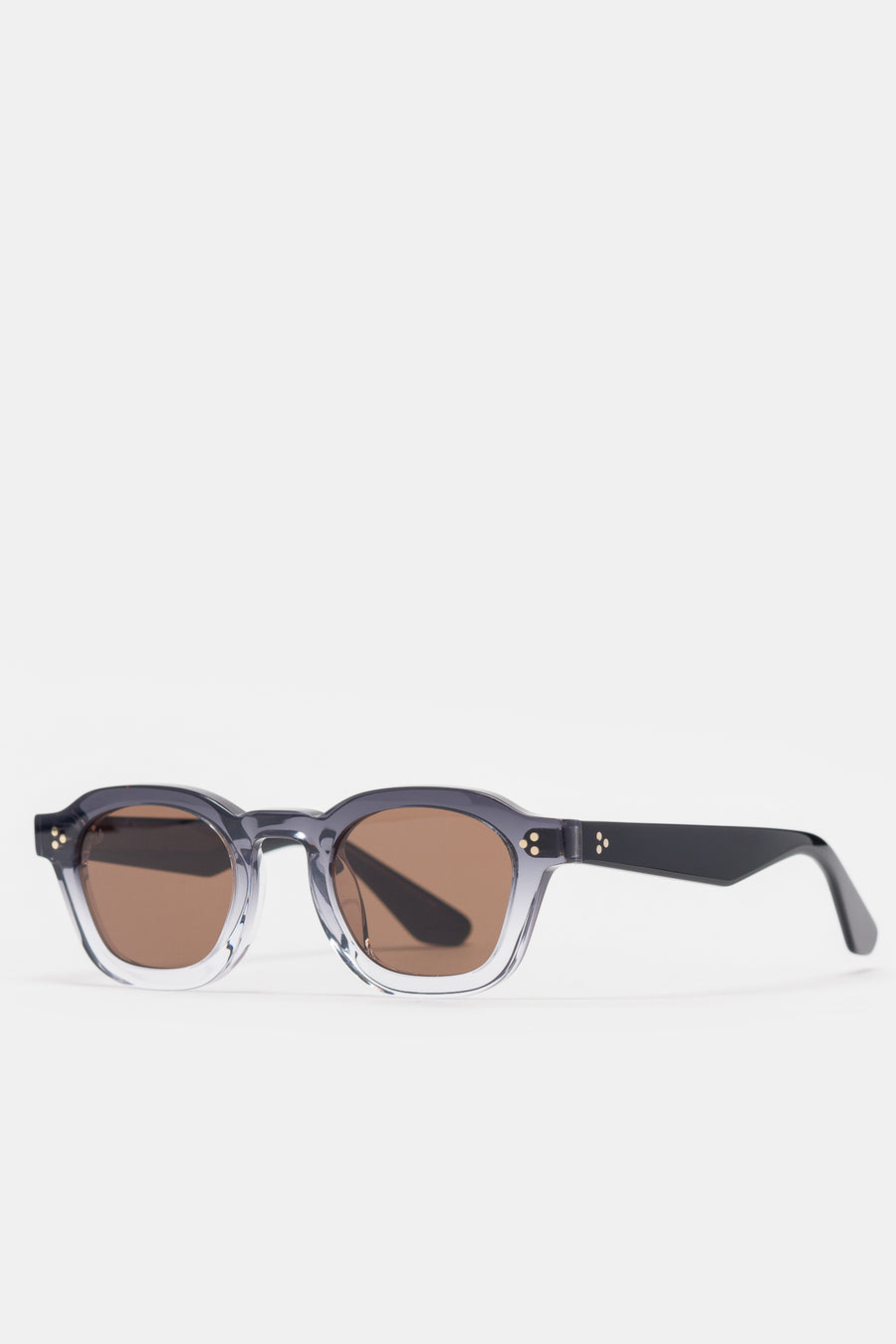 Akila Logos Sunglasses in Black Gradient/Brown - Notre