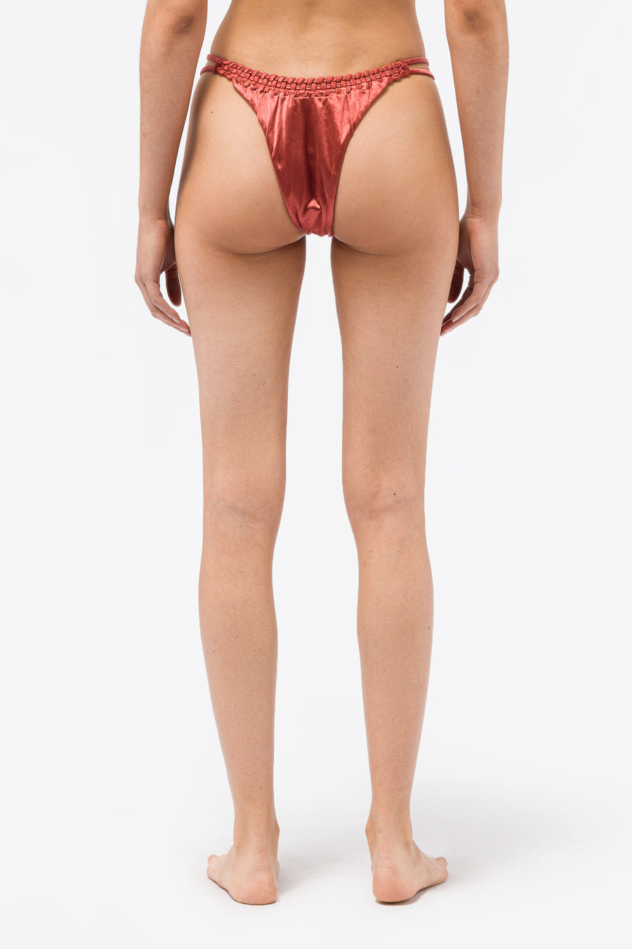 ISA BOULDER Weave Link Bottom in Cherry - Notre