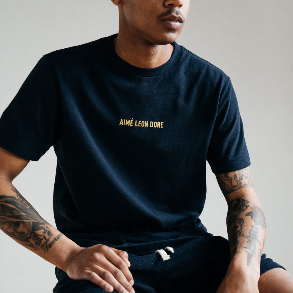 aime leon dore ジャー Courier Open🍍🍍 Aime Leon Dore Snap Fleece Top 21780yen(tax