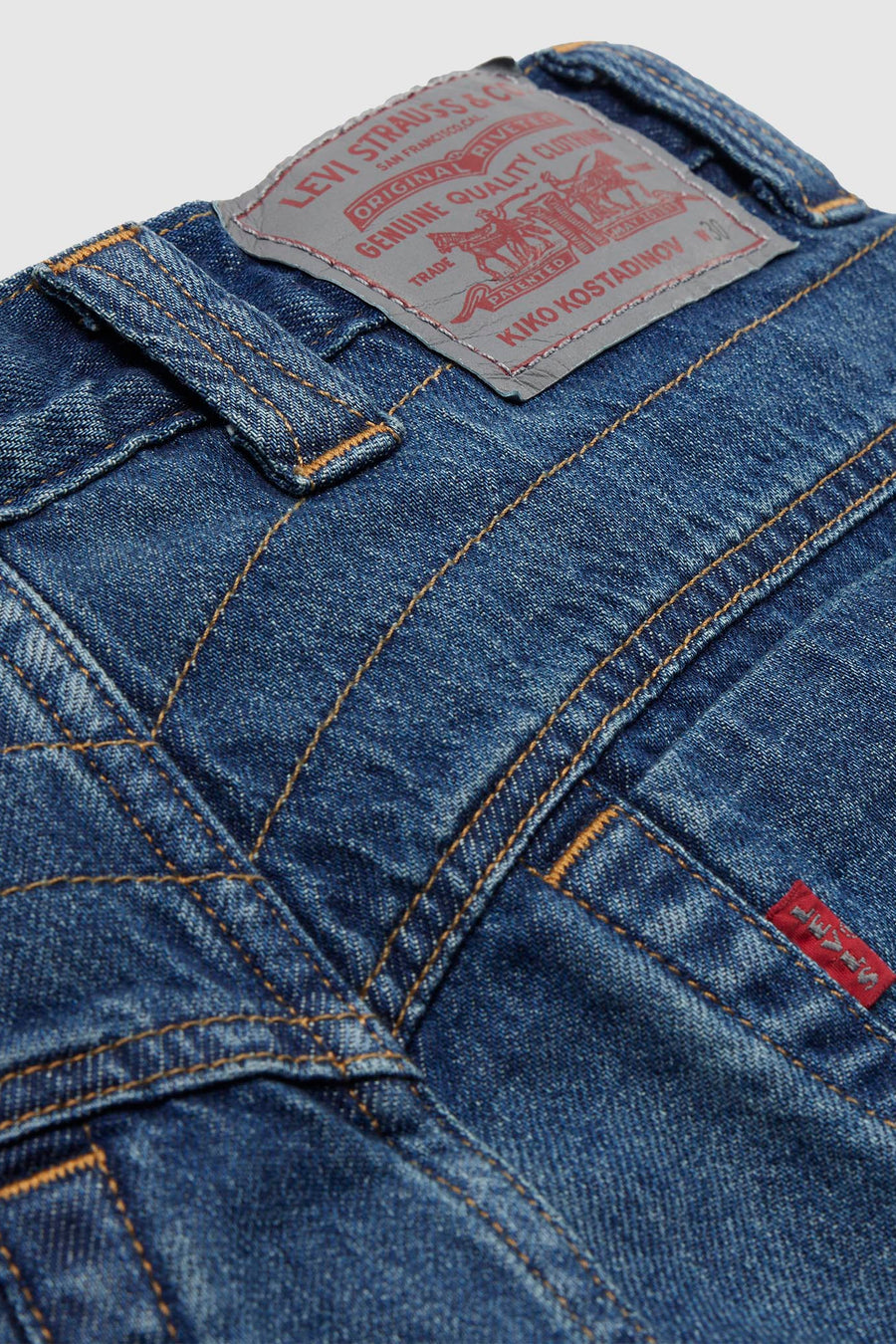 Kiko Kostadinov Baggy Jean in Medium Wash