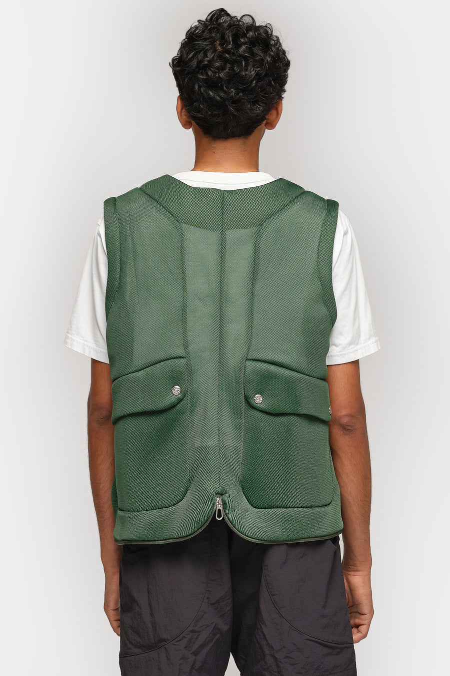 Nike Project F.R.O.G. Bubble Pod Vest in Fir/Barely Volt/Fir - Notre