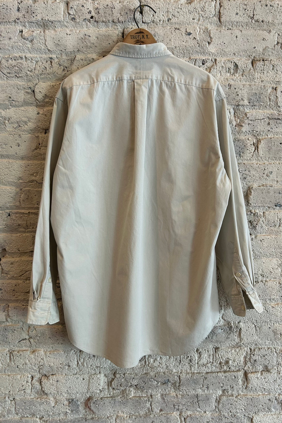 Wesley Supply Co 1990's Polo Sportsmans Club Button Up Shirt in Khaki - Notre