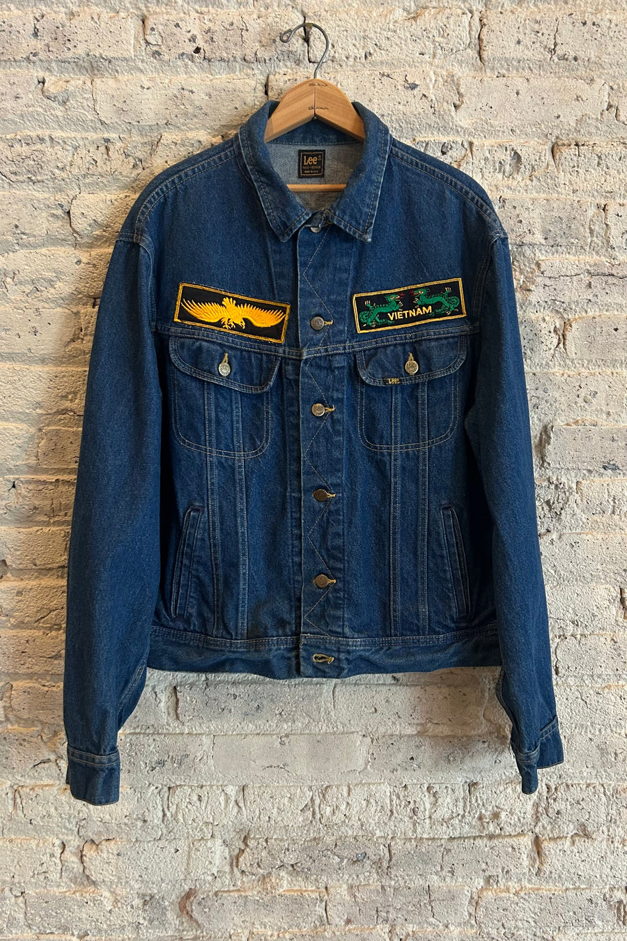 Wesley Supply Co 1980's Lee Vietnam Denim Jacket in Dark Blue - Notre