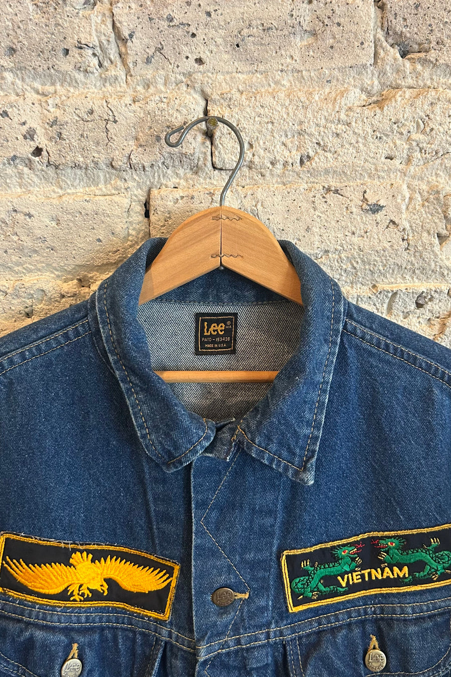Wesley Supply Co 1980's Lee Vietnam Denim Jacket in Dark Blue - Notre
