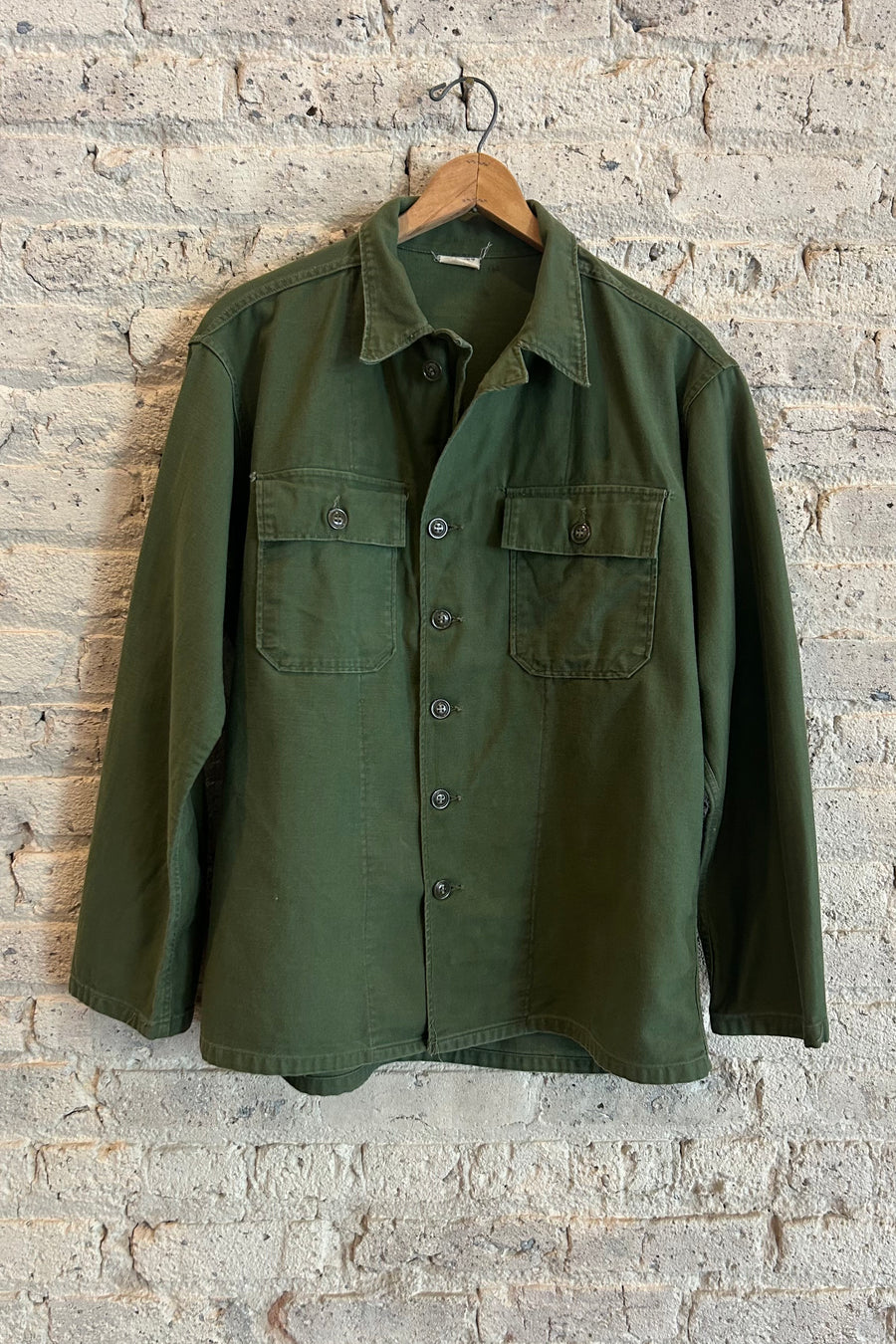 Wesley Supply Co 1960's OG 107 Shirt in Olive - Notre