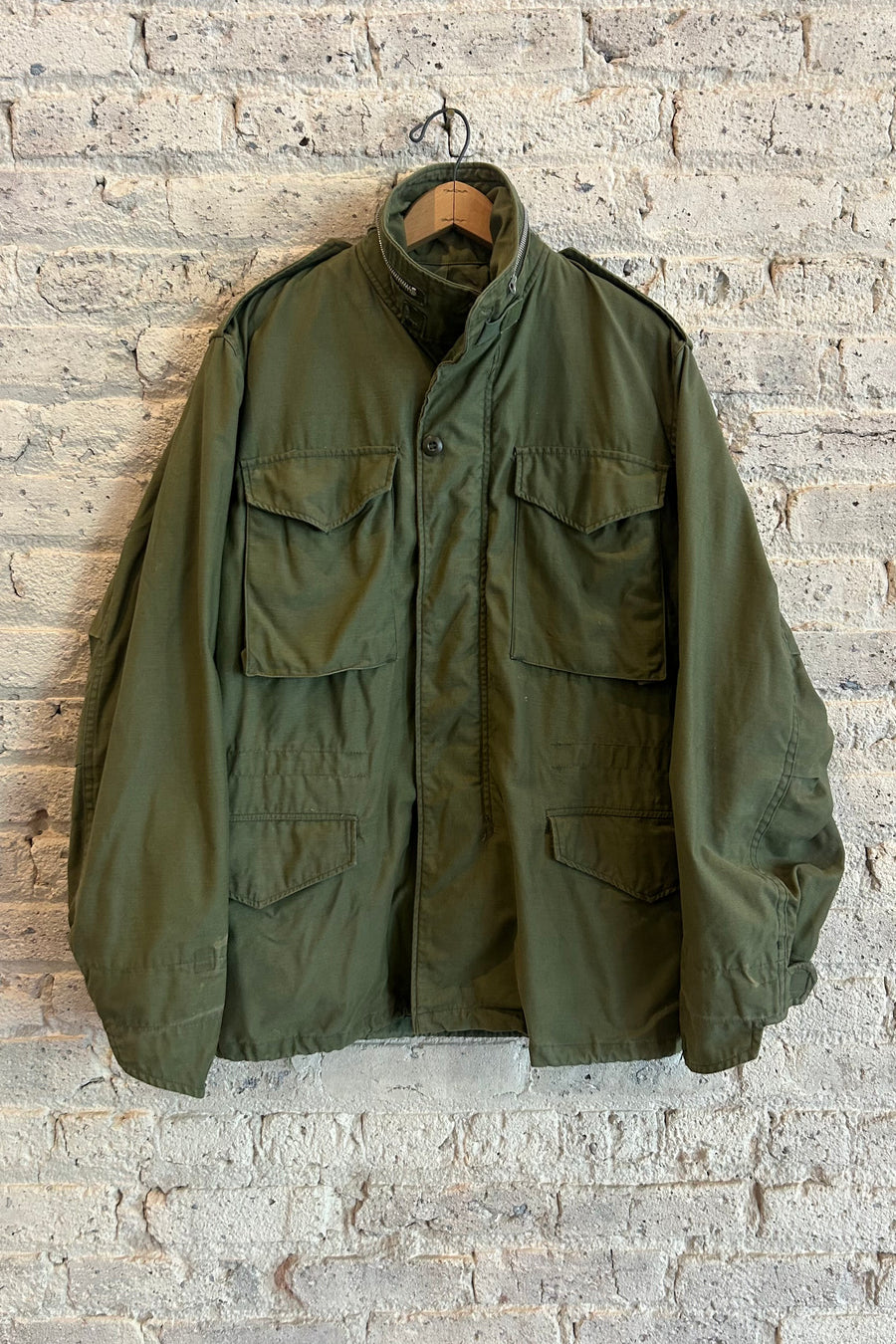 Wesley Supply Co 1970's Vietnam M65 Jacket in Olive - Notre