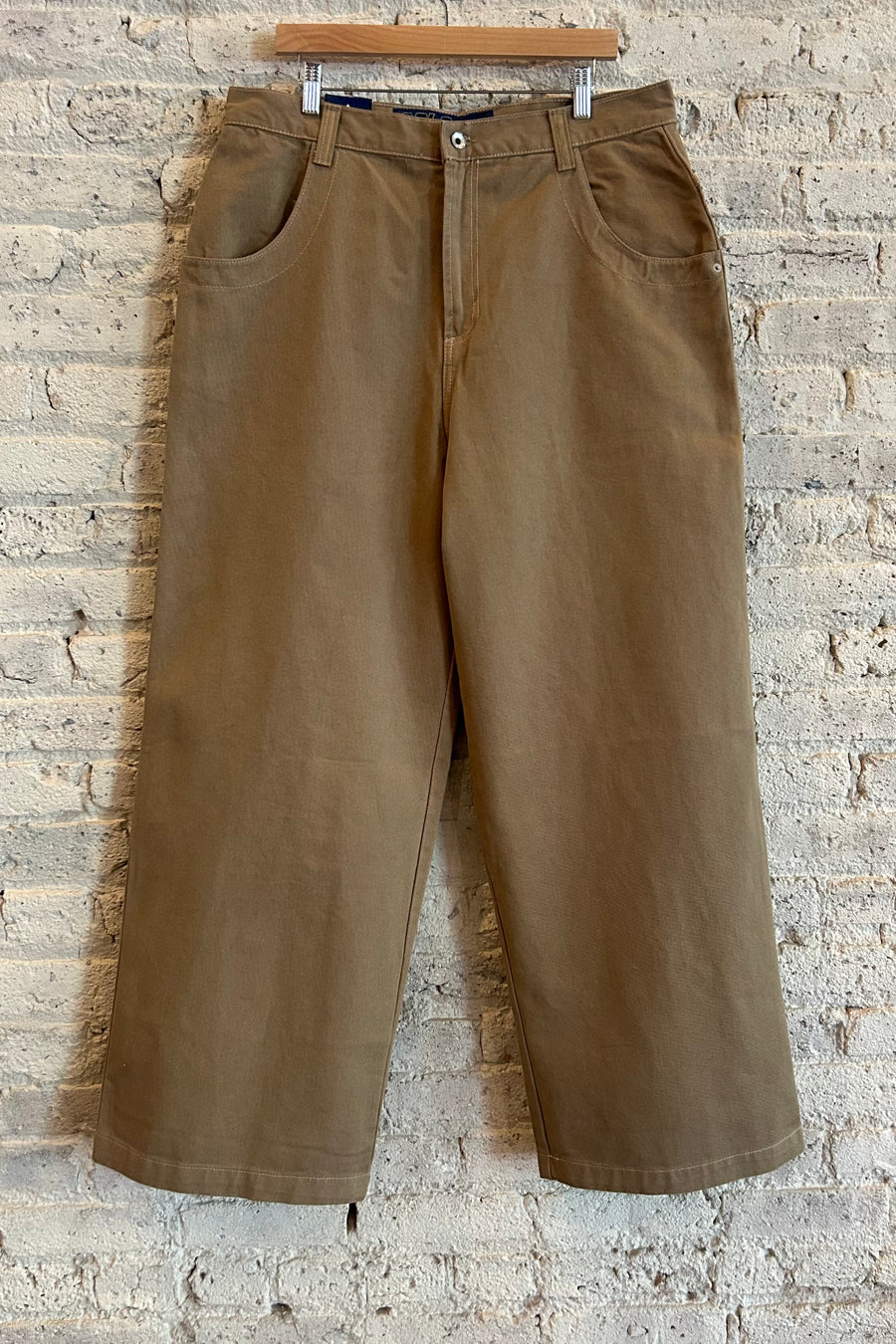 Wesley Supply Co 2000's Deadstock Solo Wide Leg Pant in Khaki - Notre