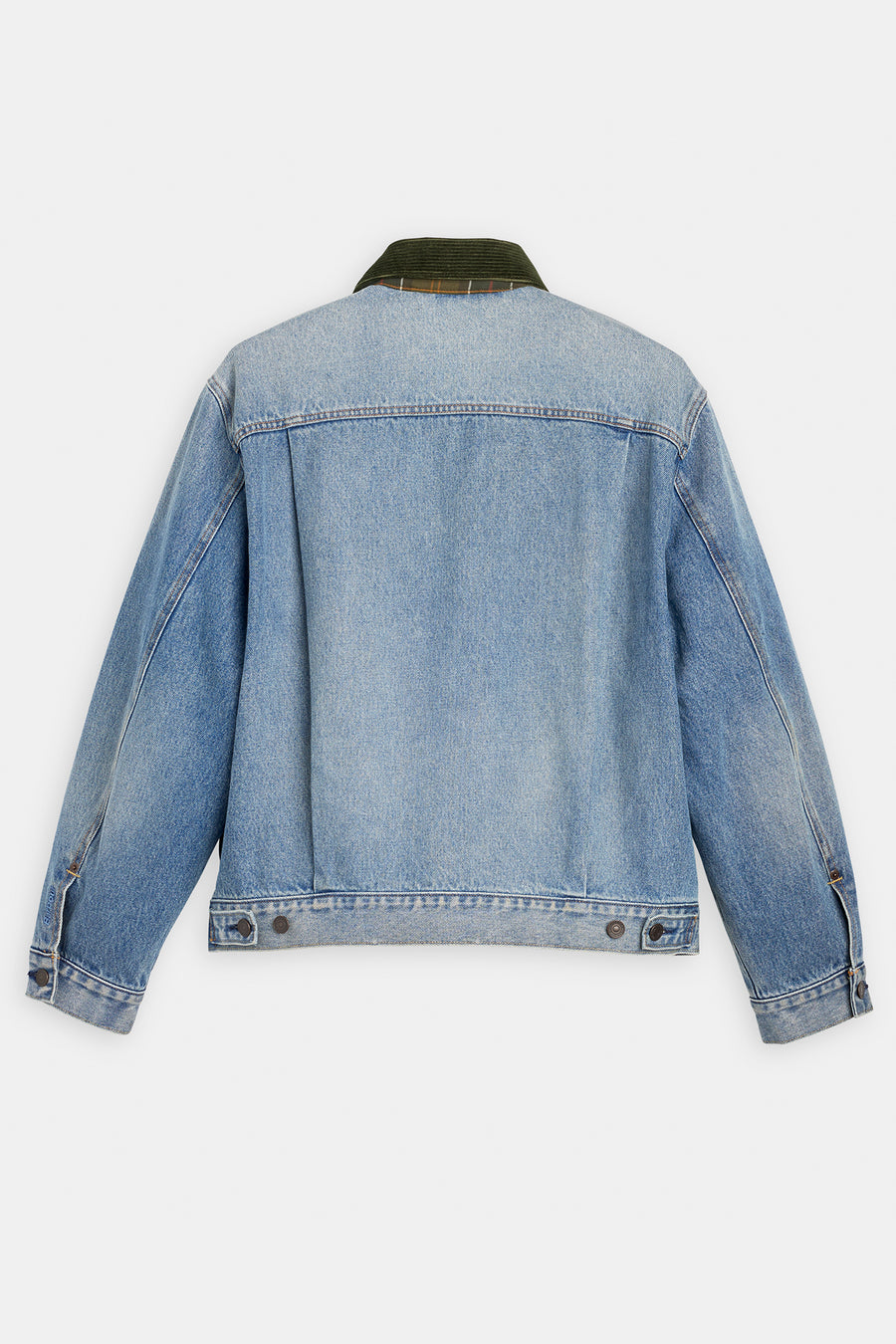 Barbour Type II Denim Jacket in Medium Wash