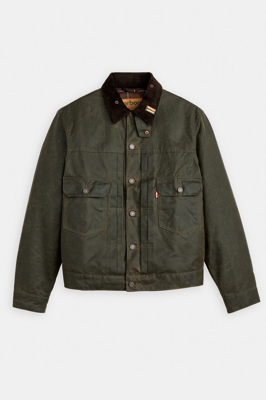 Barbour Type II Wax Jacket in Olive Green