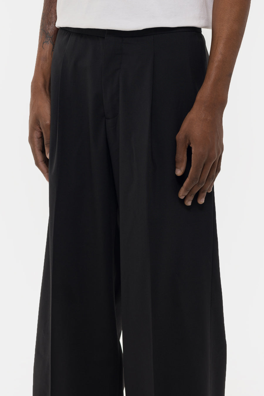 032C 032C Office Attire Wide Leg Suit Pant in Black - Notre