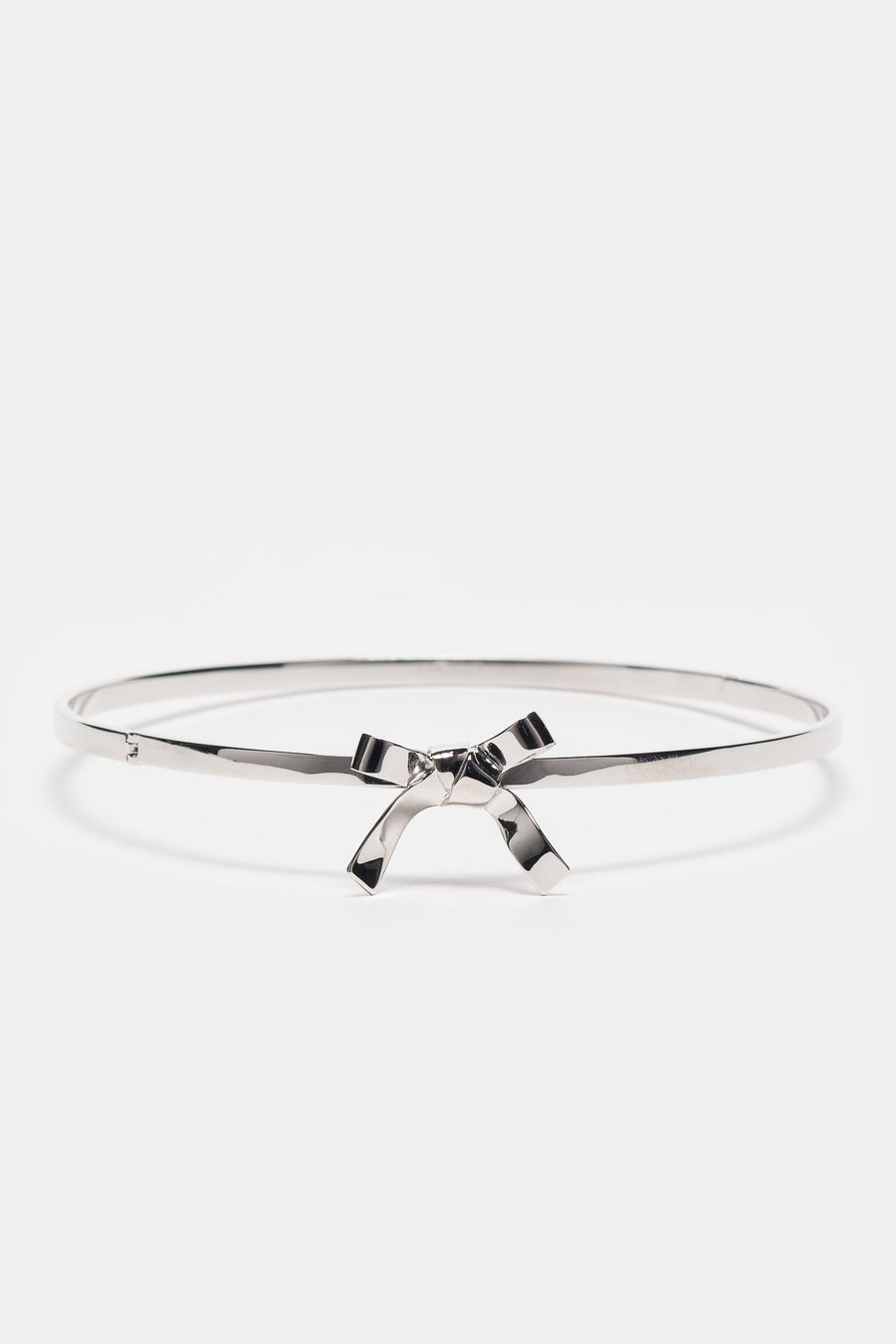 032C Bow Choker in Silver - Notre