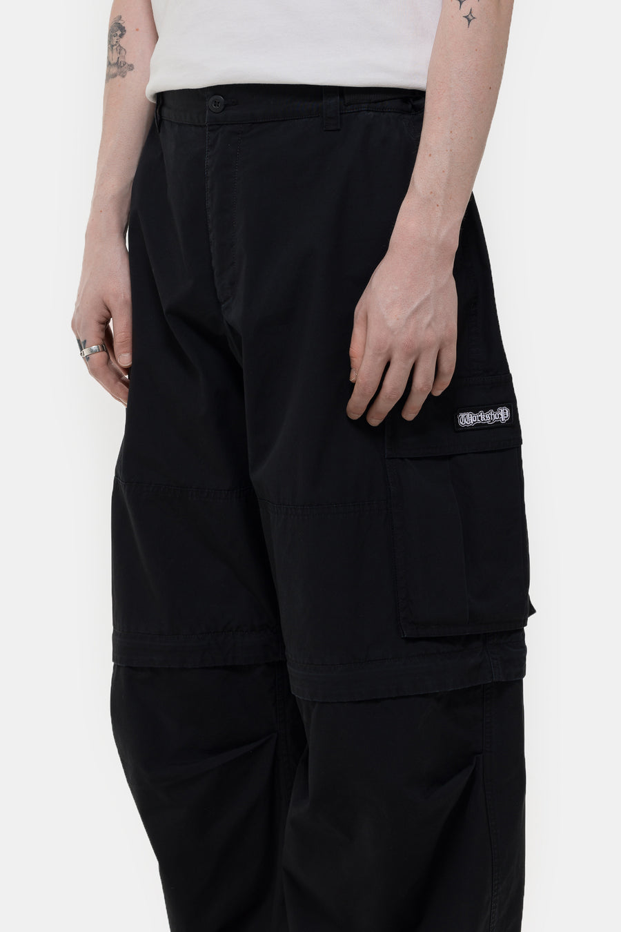 032C Intermission Cargo Pant in Black - Notre