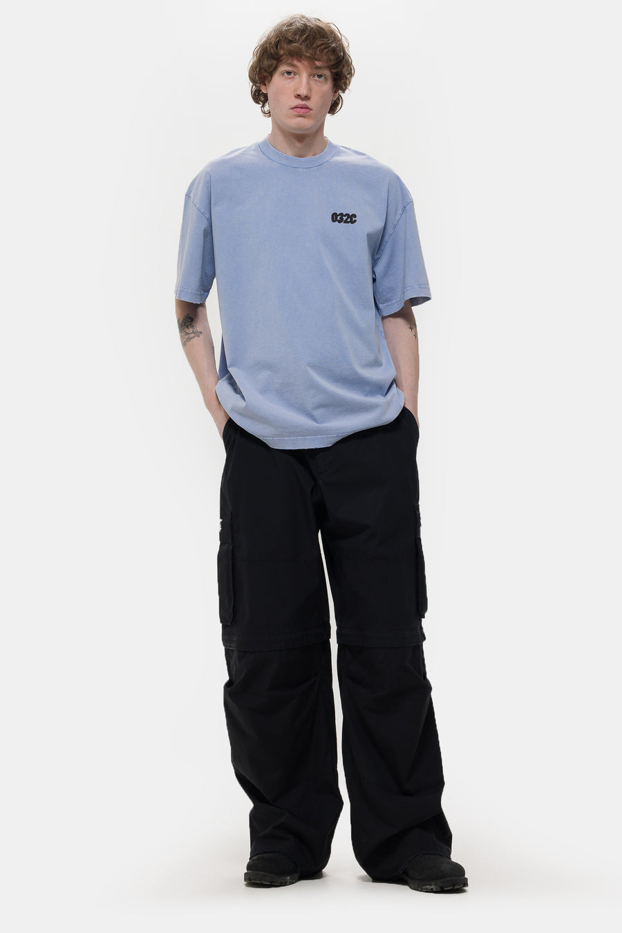 032C Intermission Cargo Pant in Black - Notre