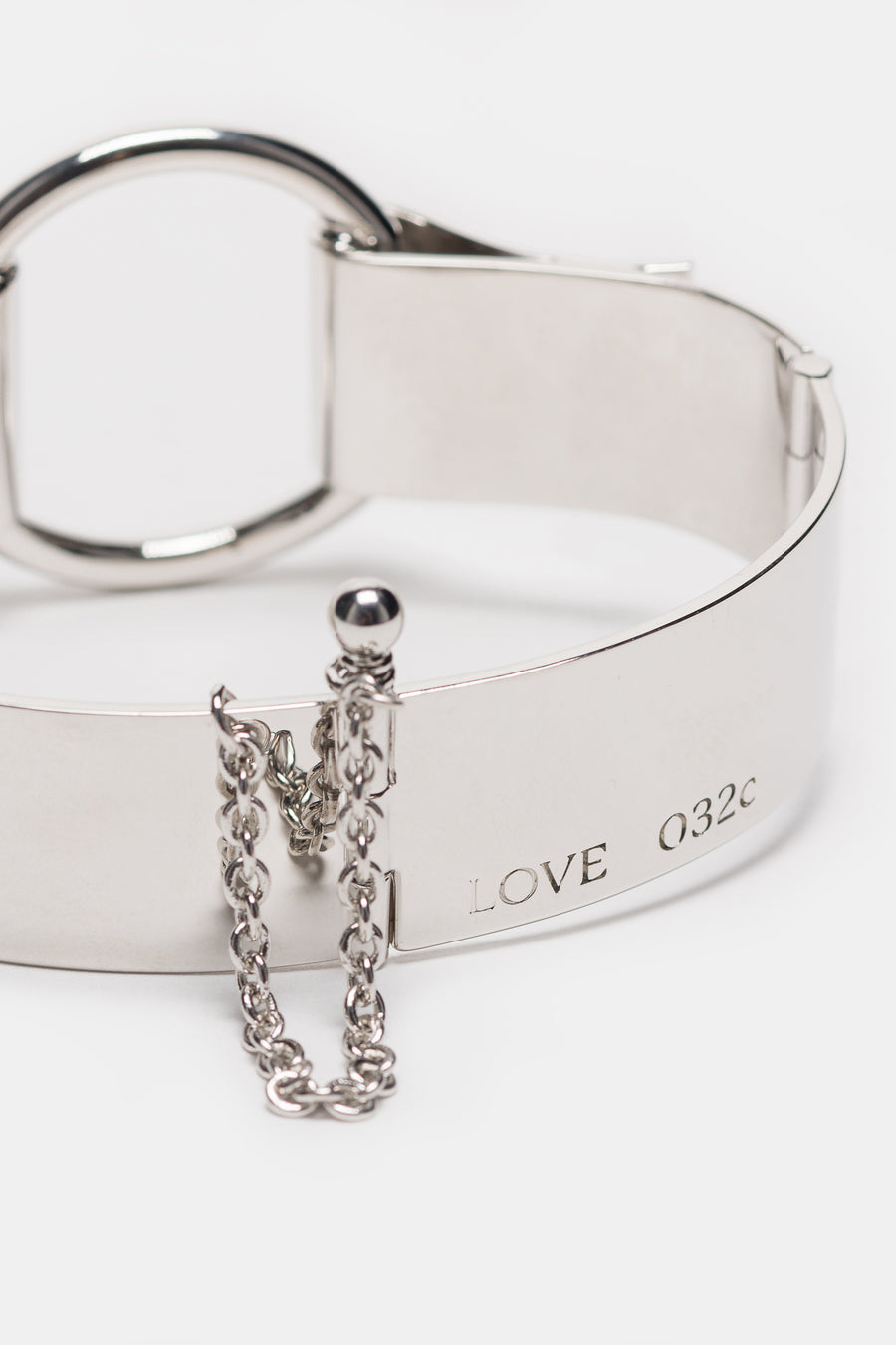 032C Ring Arm Cuff in Silver - Notre