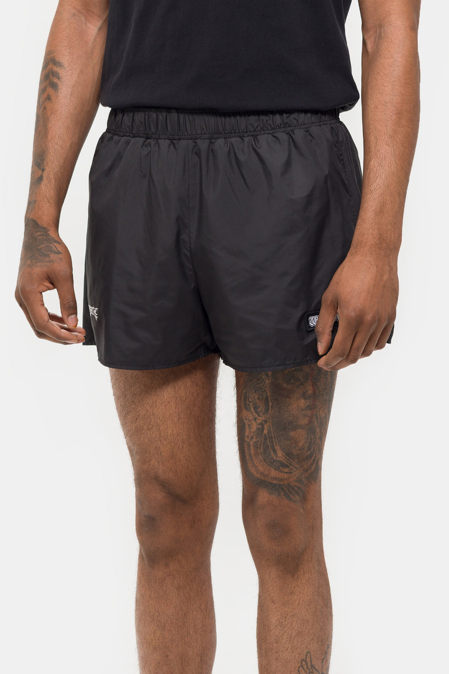 032C No More Tears Swim Short in Black - Notre