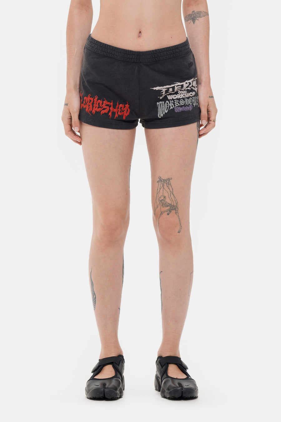 032C Telepresence Comfort Short in Faded Black - Notre