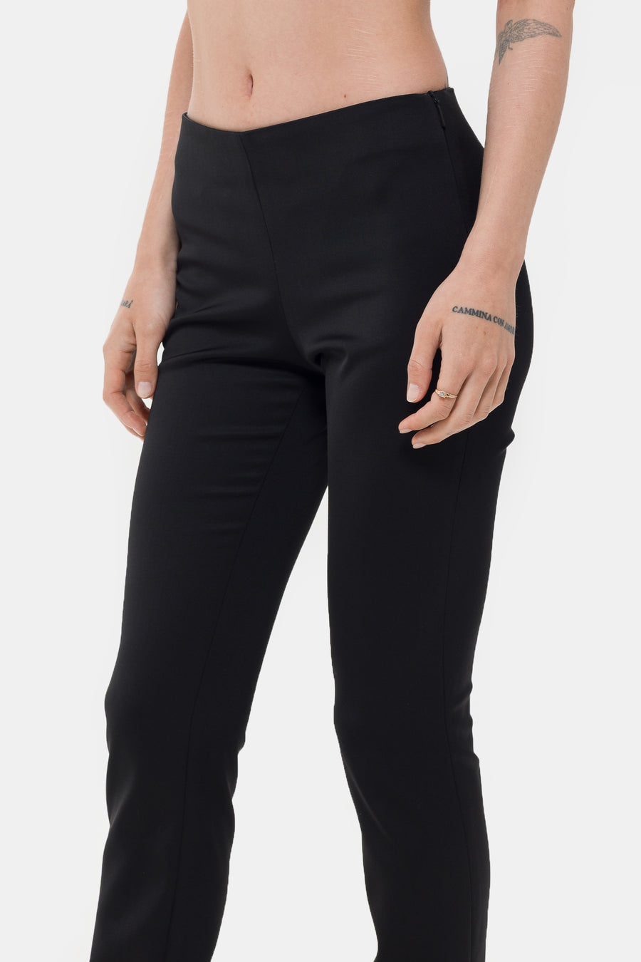 032C Trapeze Too Tight Suit Pant in Black - Notre
