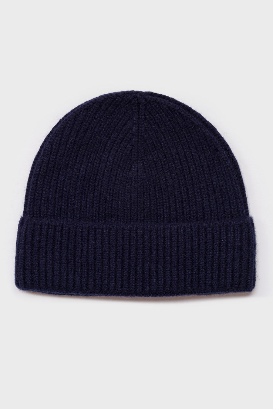 Aaron Levine Cashmere Beanie in Navy - Notre