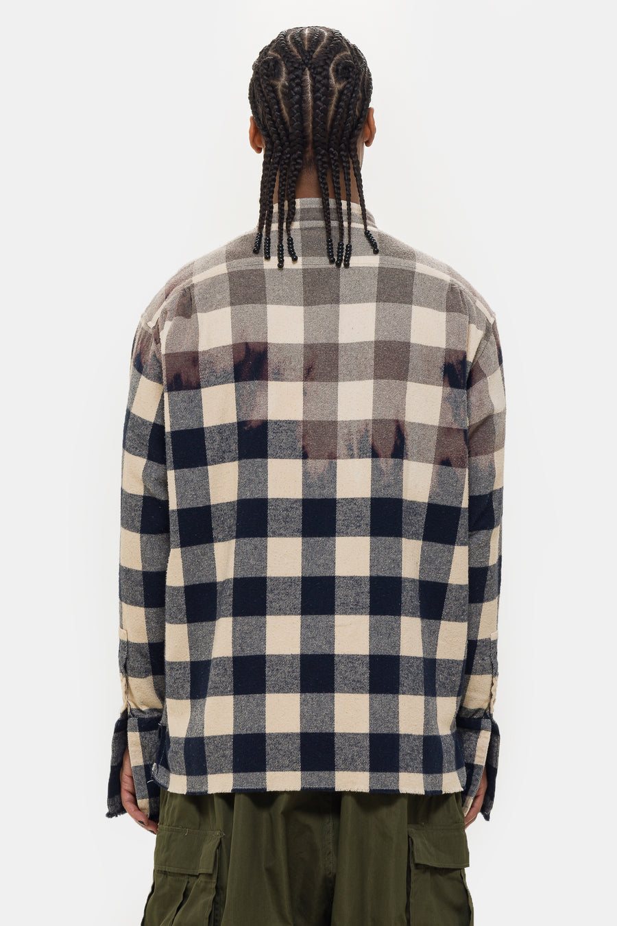 424 424 Tunic in Tea Check - Notre